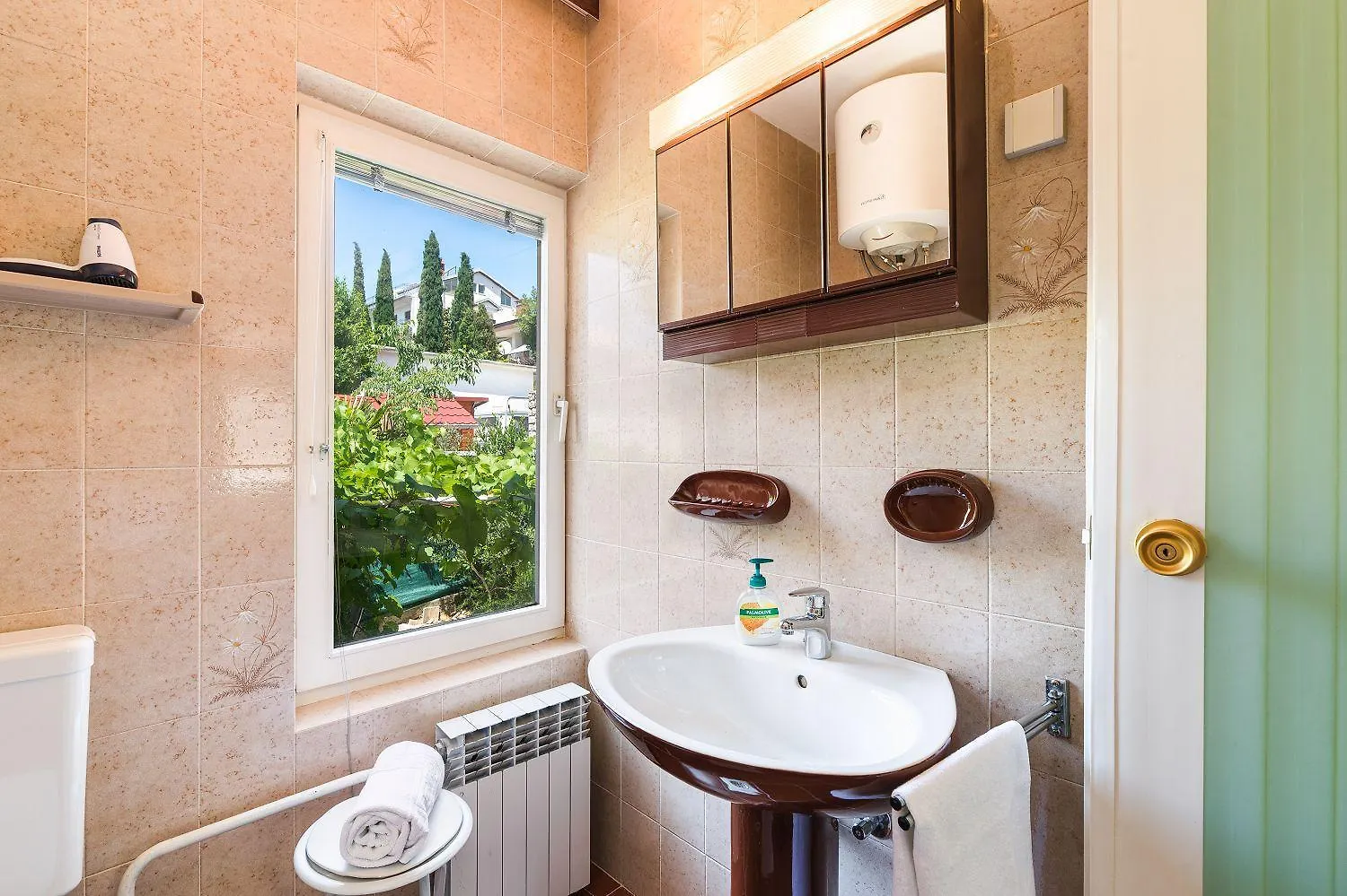 Lauschiges Apartment Nur 200 Meter Zum Sandstrand Mit Meerblick, Grill, Klima Crikvenica Croatia