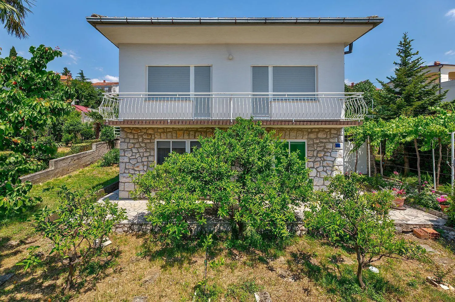 Lauschiges Apartment Nur 200 Meter Zum Sandstrand Mit Meerblick, Grill, Klima Crikvenica 0*,  Croatia